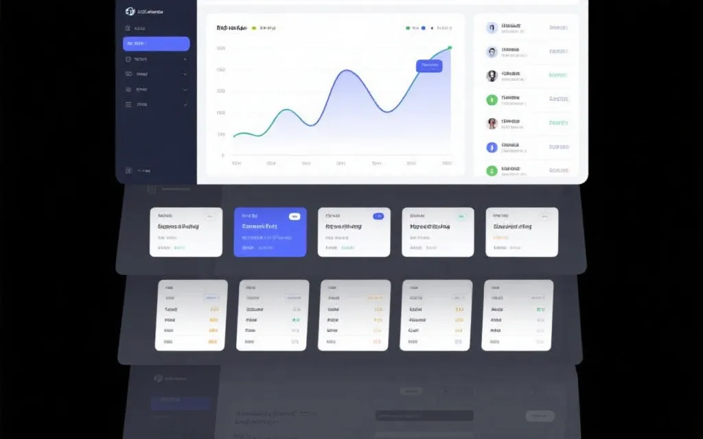 双色球计划多层级展示界面